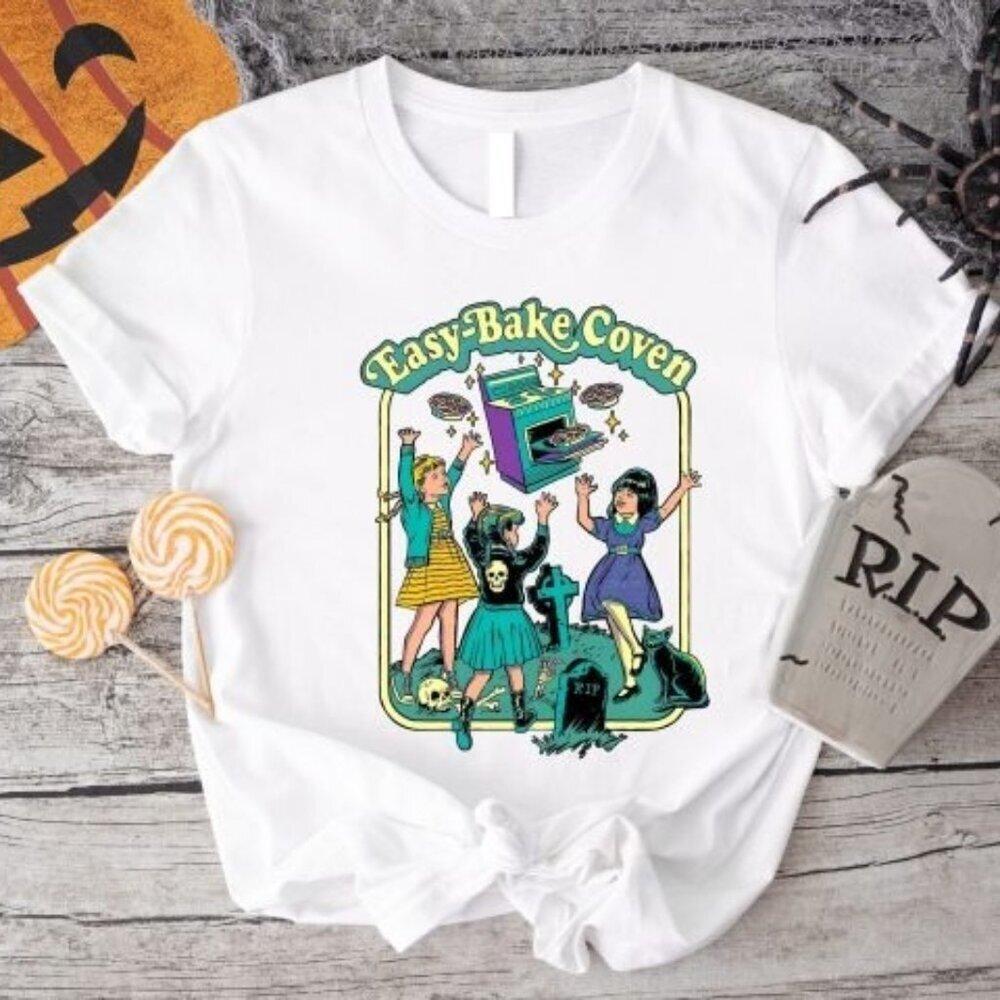 Easy Bake Coven Horror Movie Meme 90S Fan Gift Graphic Halloween Tee 17